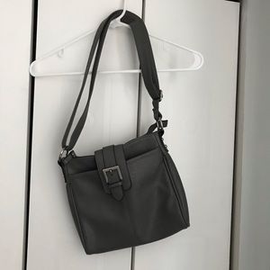 Gray Merona purse from Target
